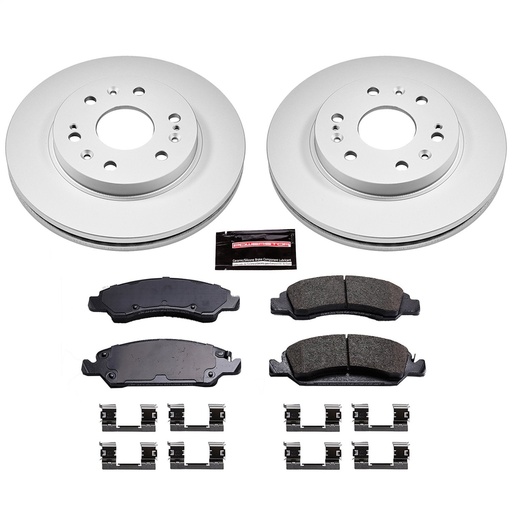 [PWR-CRK2069] Power Stop CRK2069: Z17 COATED BRAKE KIT
