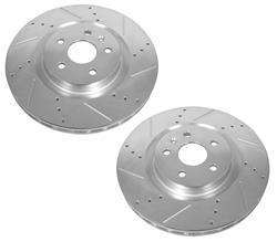 [SUM-BRC-62124PR] Summit Racing™ Extreme Performance Coated Brake Rotors
