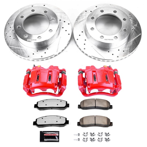 [PWR-KC1781-36] Power Stop KC1781-36: Truck and Tow Z36 Front Brake Pad, Rotor and Caliper Kit