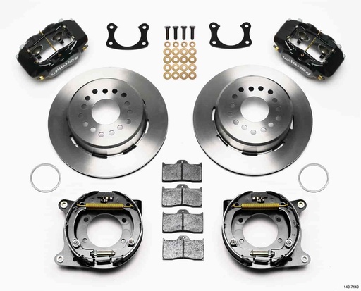 [WIL-140-7140] Wilwood 140-7140: Forged Dynalite Rear Parking Brake Kit Big Ford New Style