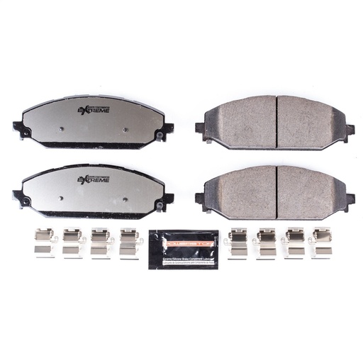 [PWR-Z36-2179] Power Stop Z36-2179: Z36-2179 Z36 Truck & Tow Front Carbon-Fiber Ceramic Brake Pads for Select Ram 1500/Jeep
