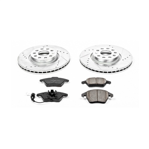 [PWR-K2259] Power Stop K2259: Z23 Evolution Brake Kit for Volkswagon Jetta, Passat and more