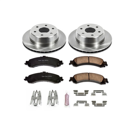 [PWR-KOE2046] Power Stop KOE2046: Autospecialty OE Stock Replacement 1-Click Daily Driver Brake Kit