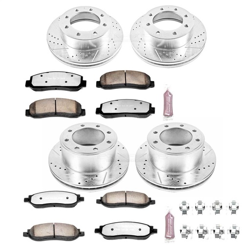 [PWR-K1782-36] Power Stop K1782-36: Z36 Truck and Tow Brake Pads & Rotor Kit