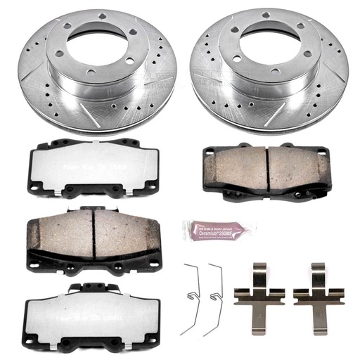 [PWR-K1233-36] Power Stop K1233-36: Z36 Front Brake Pads & Rotor Kit for Truck and Tow