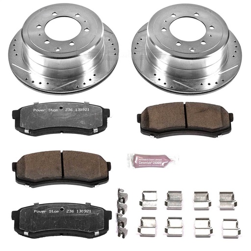 [PWR-K1156-36] Power Stop K1156-36: Z36 Severe-Duty Truck And Tow 1-Click Brake Kit