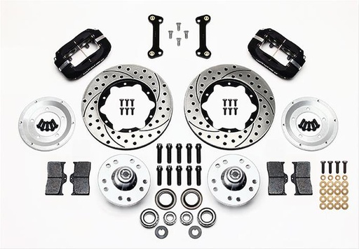 [WIL-140-11012-D] Wilwood 140-11012-D: Forged Dynalite Pro Series Front Hub Kit 1982-1992 GM Vehicles