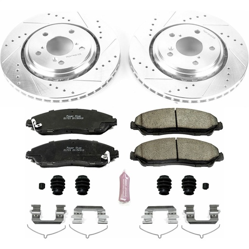 [PWR-K7352] Power Stop K7352: High-Performance Brake Upgrade Kit Honda/Acura