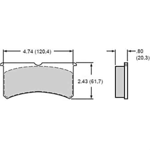 [WIL-150-8854K] Wilwood 150-8854K: BP-10 Smart Pads Brake Pads Calipers: Wilwood Superlite 4 and 6 Piston