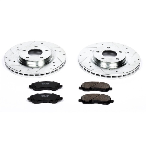 [PWR-K3032] Power Stop K3032: Z23 Evolution Brake Kit for Dodge, Jeep, Chrysler