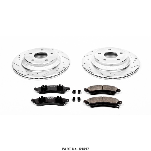 [PWR-K1517] Power Stop K1517: Z23 Evolution Brake Kit for 1988-1995 Chevrolet Corvette