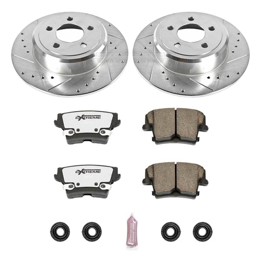 [PWR-K1719-26] Power Stop K1719-26: Z26 Brake Pads & Rotor Kit for Street