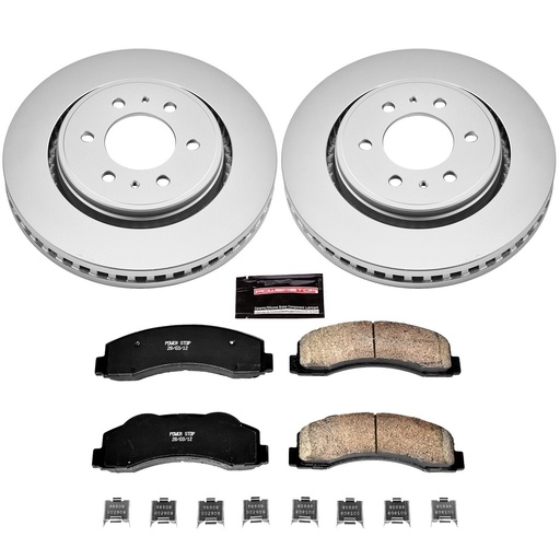 [PWR-CRK3167] Power Stop CRK3167: Z17 COATED BRAKE KIT