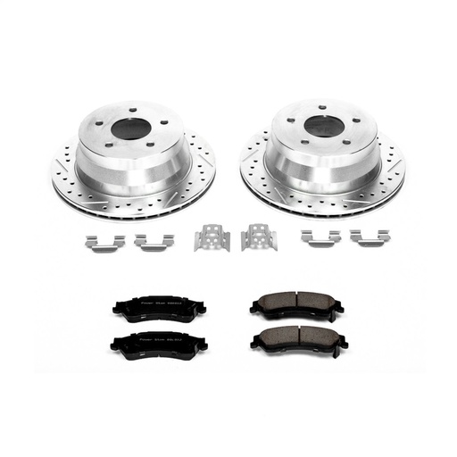[PWR-K2003] Power Stop K2003: Z23 Rear Brake Pads & Rotor Kit