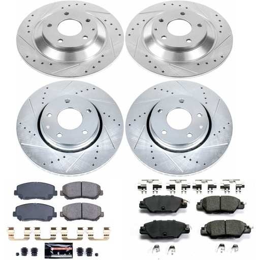 [PWR-K7609] Power Stop K7609: High Performance Brake Pads & Rotor Kit