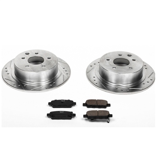 [PWR-K098] Power Stop K098: Z23 Rear Brake Pads & Rotor Kit
