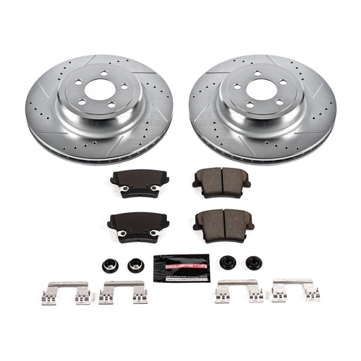 [PWR-K5486] Power Stop K5486: Z23 Rear Brake Pads & Rotor Kit