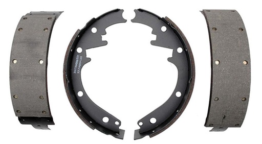 [ADO-17227B] ACDelco 17227B: Bonded Drum Brake Shoe Set [Front] for Select 1959-1970 Chevrolet
