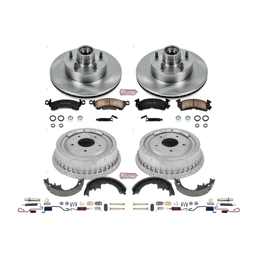 [PWR-KOE15023DK] Power Stop KOE15023DK: Autospecialty OE Stock Replacement 1-Click Daily Driver Brake Kit