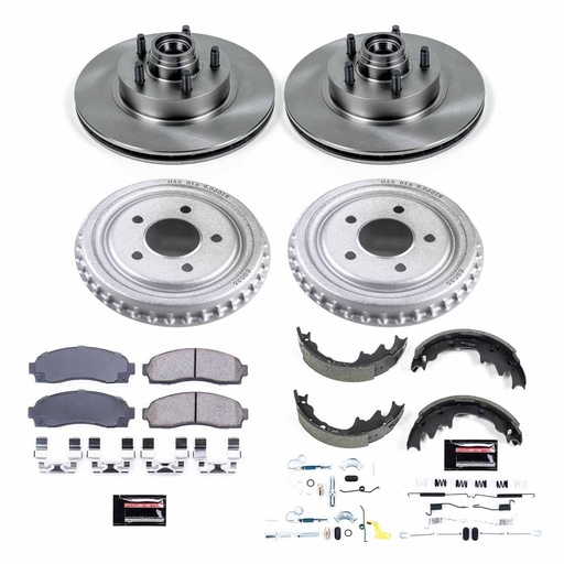[PWR-KOE15154DK] Power Stop KOE15154DK: Autospecialty OE Stock Replacement 1-Click Daily Driver Brake Kit