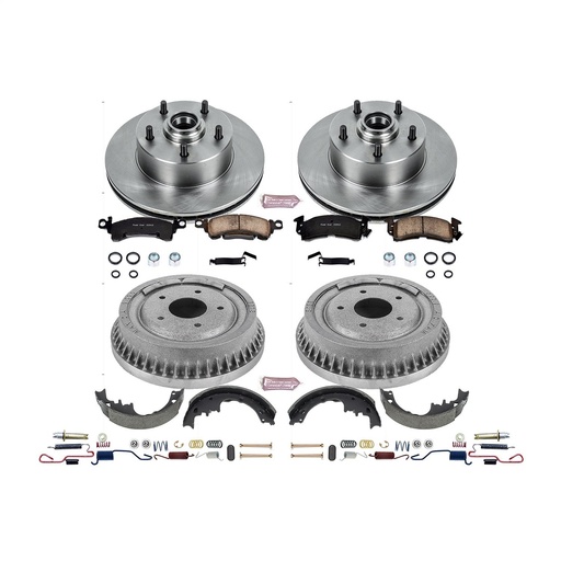[PWR-KOE15024DK] Power Stop KOE15024DK: Autospecialty OE Stock Replacement 1-Click Daily Driver Brake Kit
