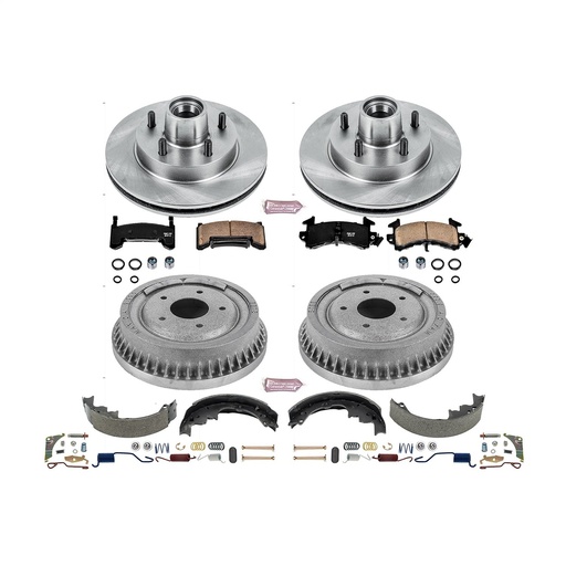 [PWR-KOE15043DK] Power Stop KOE15043DK: Autospecialty OE Stock Replacement 1-Click Daily Driver Brake Kit