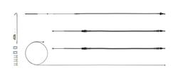 [RSD-RSBCF02] The Right Stuff Parking Brake Cables