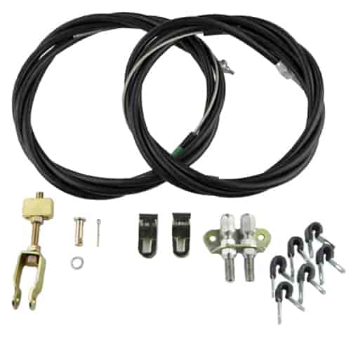 [WIL-330-14891] Wilwood 330-14891: MC4 Parking Brake Cable Kit 1988-1996 Chevy Corvette