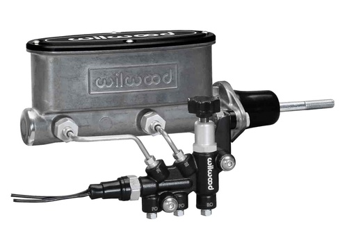 [WIL-261-13626] Wilwood 261-13626: Aluminum Tandem Master Cylinder Kit Bare Finish