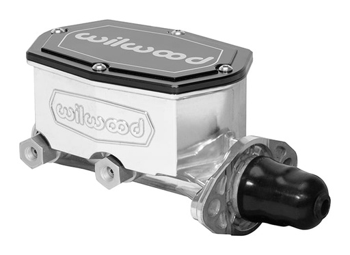 [WIL-260-14960-P] Wilwood 260-14960-P: Compact Master Cylinder Tandem Chamber, 1 1/8 in. Bore [Ball Burnished (Polished) Finish]