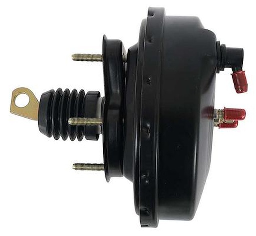 [OER-PB1087B] OER PB1087B: PB1087B 1967-69 Mustang / Cougar 9 in. Single Diaphragm Bendix Power Brake Booster w/ Bracket - Black