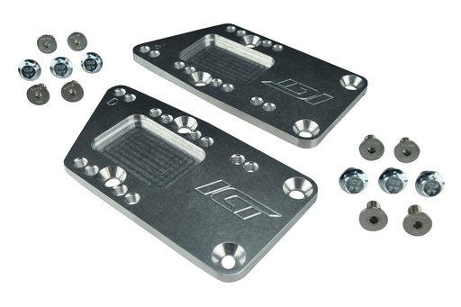 [ICB-551628] ICT Billet 551628: Engine Swap Brackets for LS Series Engine to Small Block Chevy Mounts