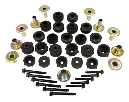 [CWA-55176180MK] Crown Automotive 55176180MK: 55176180MK Body Mount Master Kit for 1997-2006 Jeep TJ Wrangler