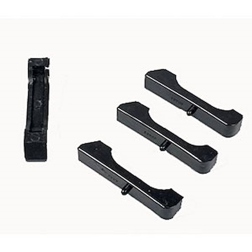 [PTP-7-1711-BL] Prothane 7-1711-BL: Radiator Insulators 1968-87 GM Small Block