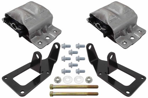 [ICB-5510KIT001EM] ICT Billet 5510KIT001EM: Engine Mount Conversion Kit GM LS 1988-1998 Chevy 2WD OBS Truck