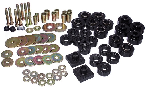 [ENS-3-4161G] Energy Suspension 3-4161G: Body Mount Bushing Set 1968-1972 Oldsmobile Cutlass