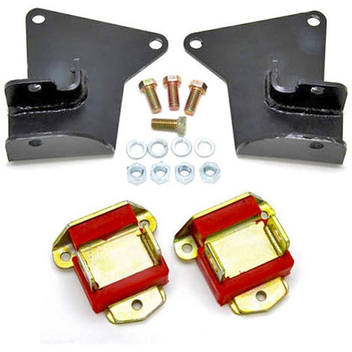 [TRD-9566] Trans Dapt 9566: Engine Swap Motor Mount Kit Small Block Chevy/Big Block Chevy V8 into 1964-72 GM A-Body Cars