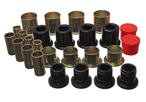 [ENS-3-3161G] Energy Suspension 3-3161G: Front Control Arm Bushing Set 1973-87 GM C1500 Pickups, Chevy Suburban & Blazer