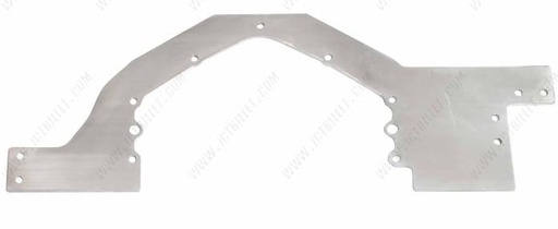 [ICB-551817-4FBDY] ICT Billet 551817-4FBDY: Mid-Mount Motor Plate for 1993-2002 Chevy Camaro, Pontiac Firebird w/GM Gen III LS Engine