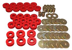 [ENS-3-4111R] Energy Suspension 3-4111R: Body Mount Bushing Set 1965-1967 Chevy Chevelle & El Camino