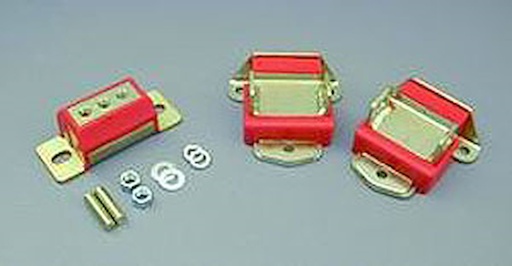 [PTP-7-1901] Prothane 7-1901: Motor/Transmission Mount Combo Red Short Style