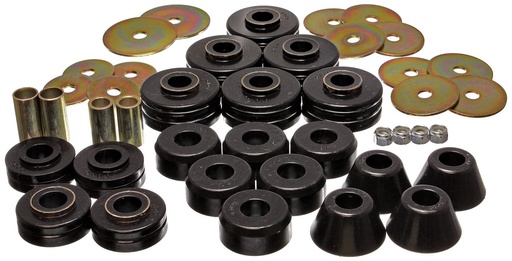 [ENS-3-4104G] Energy Suspension 3-4104G: Body Mount Bushing Set 1978-1980 Chevy K5 Blazer & GMC Jimmy
