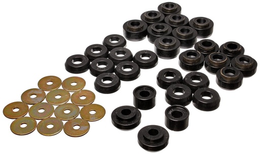 [ENS-3-4136G] Energy Suspension 3-4136G: Body Mount Bushing Set 1994-1996 Chevy Caprice & Impala SS