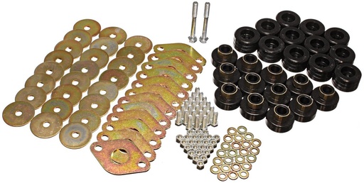 [ENS-2-4109G] Energy Suspension 2-4109G: Body Cab Mount Bushing Set 2007-2014 Jeep Wrangler JK