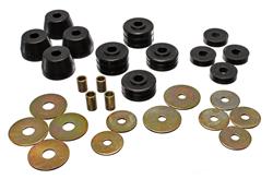 [ENS-5-4101G] Energy Suspension 5-4101G: Body Mount Bushing Set 1972-1989 Dodge D/W Series Pickups