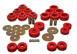 [ENS-3-4118R] Energy Suspension 3-4118R: Body Mount Bushing Set 1981-1990 Chevy K5 Blazer & GMC Jimmy
