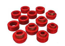 [ENS-3-4130R] Energy Suspension 3-4130R: Body Mount Bushing Set 1982-2003 Chevy S10, GMC S15 & Sonoma