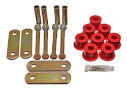 [ENS-3-2135R] Energy Suspension 3-2135R: Heavy Duty Shackle Set 1967-81 Chevy Camaro