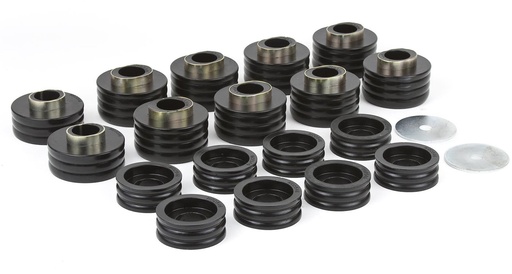 [DYS-KF04050BK] Daystar KF04050BK: Body Mount Bushings for 1999-2016 Super Duty Body Mounts