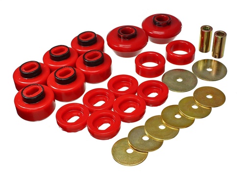[ENS-3-4175R] Energy Suspension 3-4175R: BODY MOUNT BUSHING SET